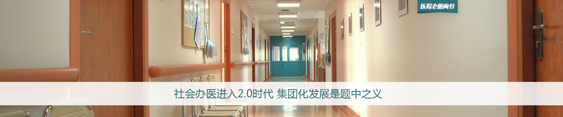 社会办医进入2.0时代 集团化发展是题中之义 | 医院老板内参