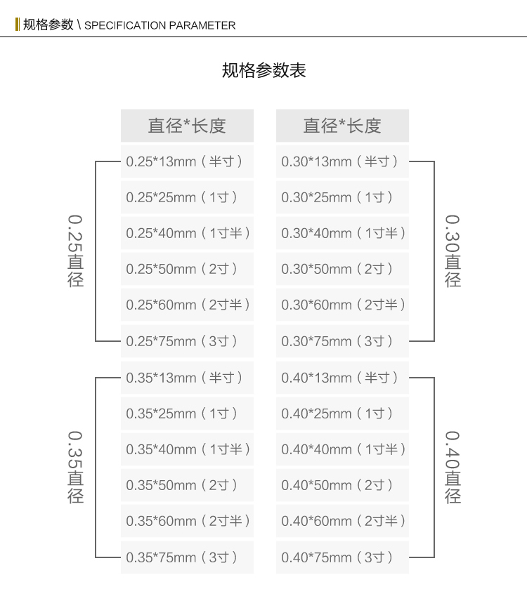 华佗牌 非一次性针灸针无菌银针医用美容针