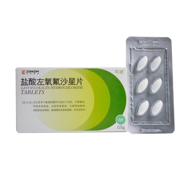 盐酸左氧氟沙星片