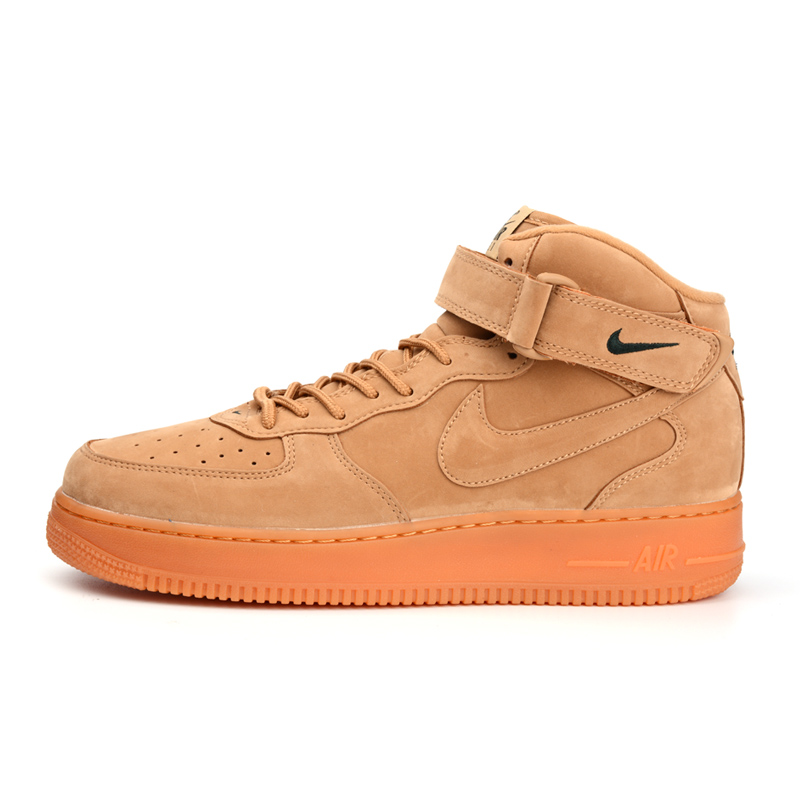 Nike 耐克Air Force 1 Mid 07 PRM 空军一号中帮小麦色 715889-200