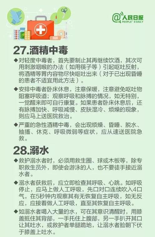30个生活中的急救常识，关键时刻能救命 | 医学科普