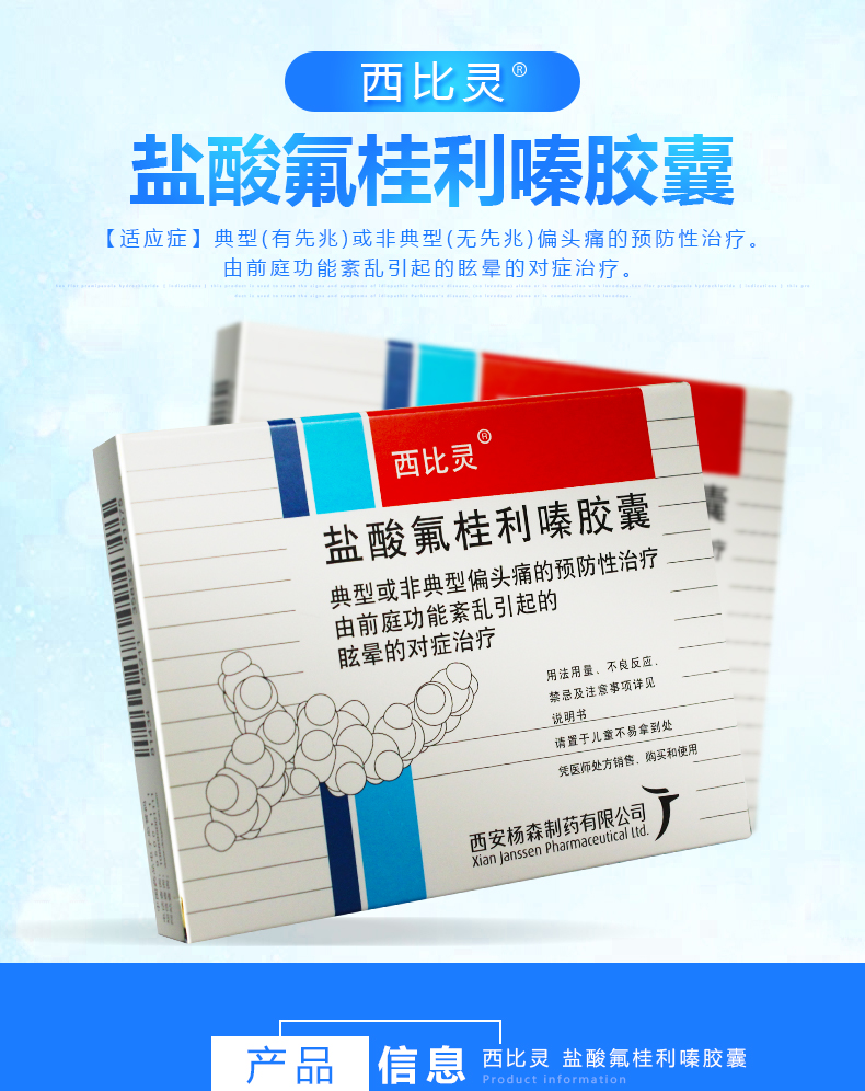 盐酸氟桂利嗪胶囊