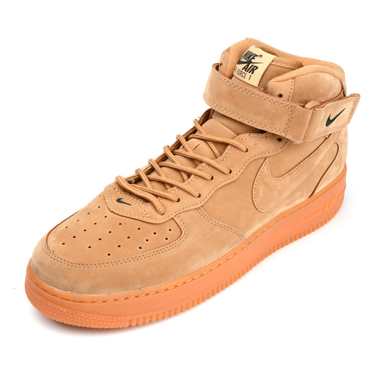 Nike 耐克Air Force 1 Mid 07 PRM 空军一号中帮小麦色 715889-200