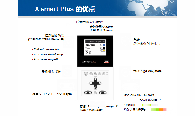 登士柏 X-SMART Plus 根管马达(根管预备设备)