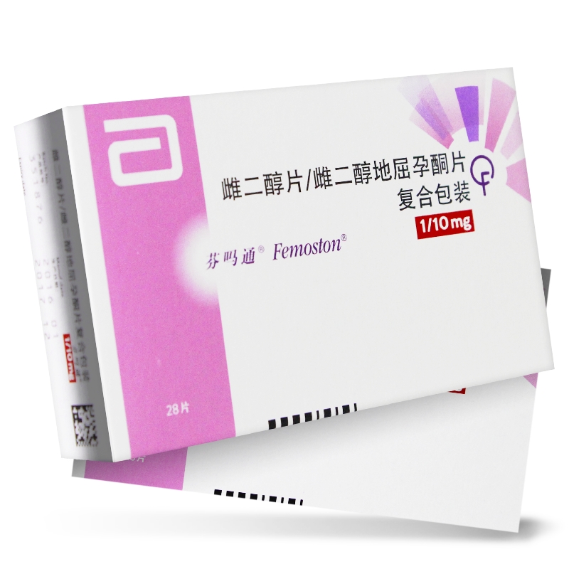 雌二醇片雌二醇地屈孕酮片复合包装