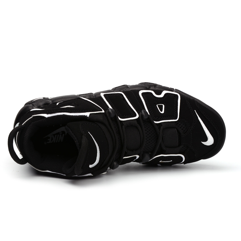 Nike Air More Uptempo 耐克皮蓬黑白色 女子篮球鞋 415082-002