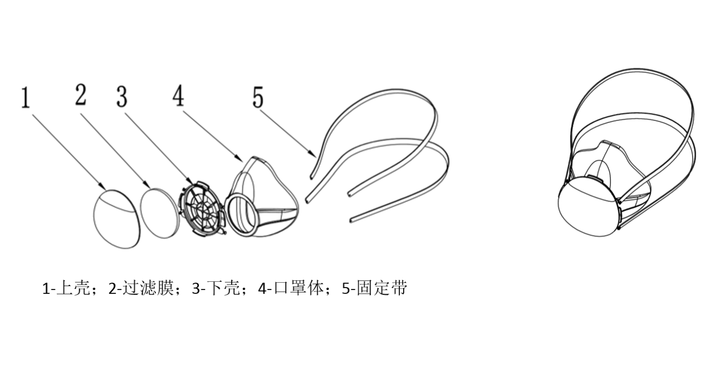 可换滤芯医用防护口罩.png