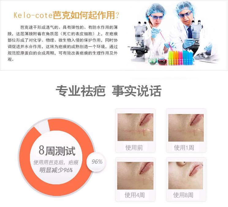 【芭克】美国进口硅胶软膏 欧美一线品牌 去疤无痕 | 普天热卖