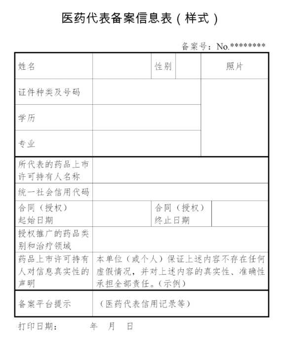 重磅！官方下令：国家级医药代表备案制，全面执行