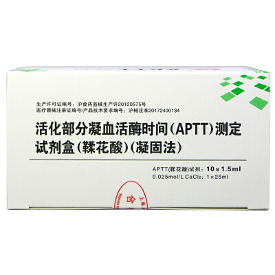 活化部分凝血活酶时间(aptt)测定试剂盒(鞣花酸)(凝固法