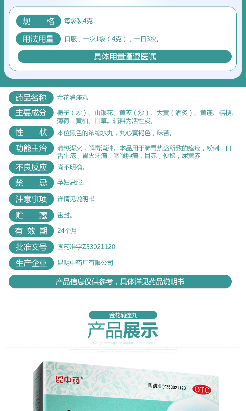 金花消痤丸