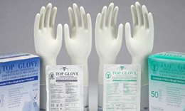 TOPGLOVE一次性外科乳胶手套规格_作用 | 兴化市伟级医疗器械有限公司