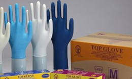 TOPGLOVE一次性乳胶检查手套_规格,作用 | 兴化市伟级医疗器械有限公司