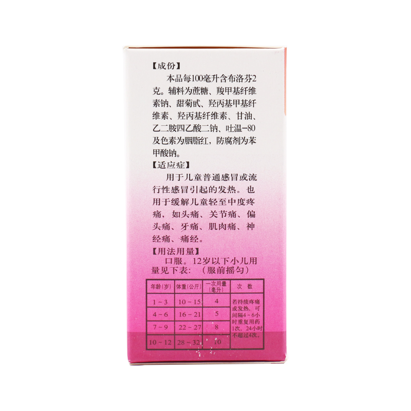 布洛芬混悬液