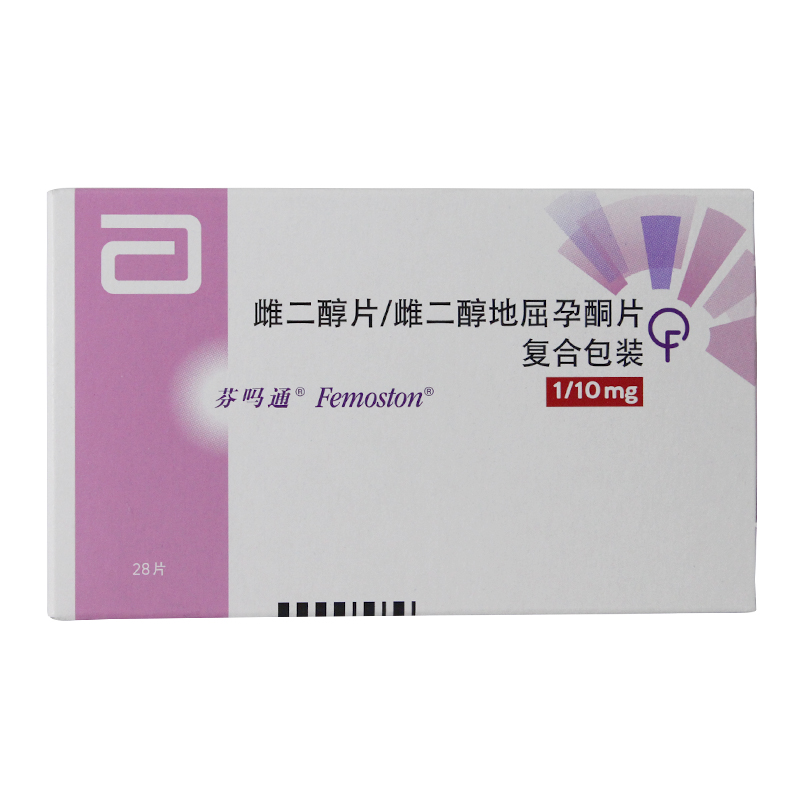 雌二醇片雌二醇地屈孕酮片复合包装