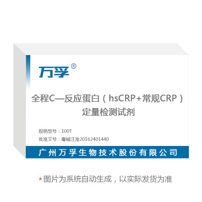 全程C—反应蛋白（hsCRP+常规CRP）定量检测试剂（免疫层析法）