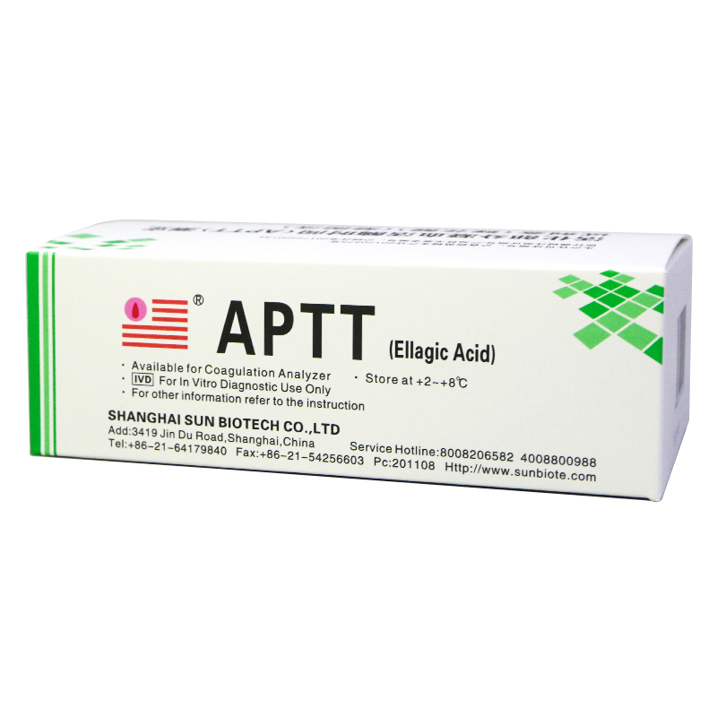 活化部分凝血活酶时间(aptt)测定试剂盒(鞣花酸)(凝固法）