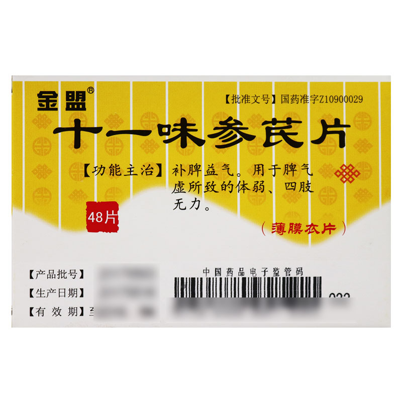 十一味参芪片