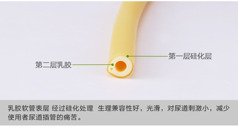 一次性使用无菌导尿管(双腔)